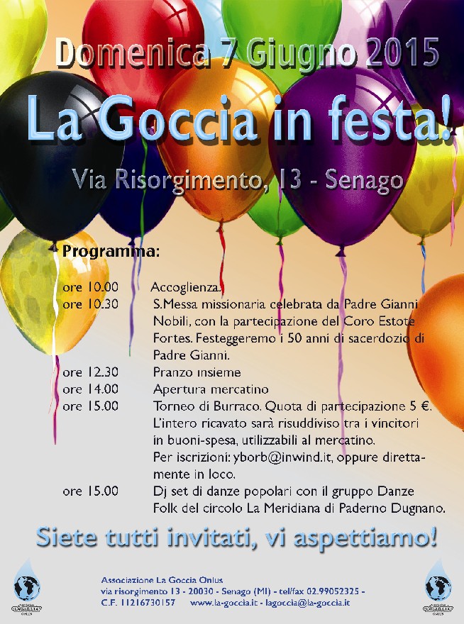 La Goccia in Festa